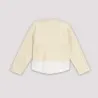 Sweat femme manches longues avec bas chemisier - KONTAKT