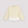 Sweat femme manches longues avec bas chemisier - KONTAKT