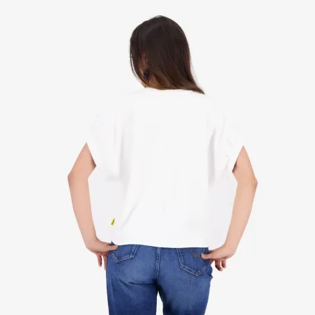 Sweat femme sans manches avec broderie - KONTAKT