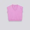 Sweat femme sans manches avec broderie - KONTAKT