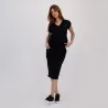 Sweat femme sans manches avec broderie - KONTAKT