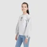 Sweat fille avec manches tombantes FLOWERS - KONTAKT