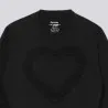 Sweat fille manches longues avec détail galant - KONTAKT