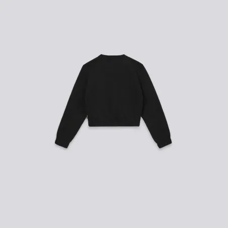 Sweat fille manches longues avec détail galant - KONTAKT