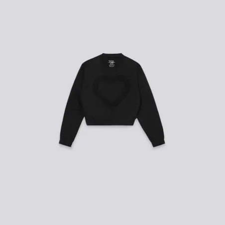 Sweat fille manches longues avec détail galant - KONTAKT
