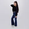 Sweat fille manches longues avec détail galant - KONTAKT