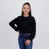 Sweat fille manches longues avec détail galant - KONTAKT