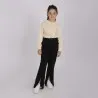 Sweat fille manches longues avec détail galant - KONTAKT