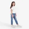 Sweat fille sans manches avec broderie - KONTAKT