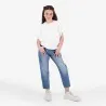 Sweat fille sans manches avec broderie - KONTAKT