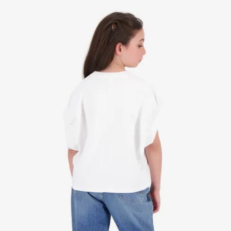 Sweat fille sans manches avec broderie - KONTAKT