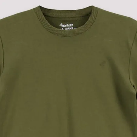 Sweat garçon avec broderie - KONTAKT