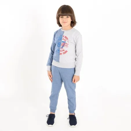 Sweat garçon bi couleur FRIENDS AND FAMILY - KONTAKT