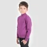Sweat garçon col cheminé avec broderie - KONTAKT