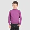 Sweat garçon col cheminé avec broderie - KONTAKT