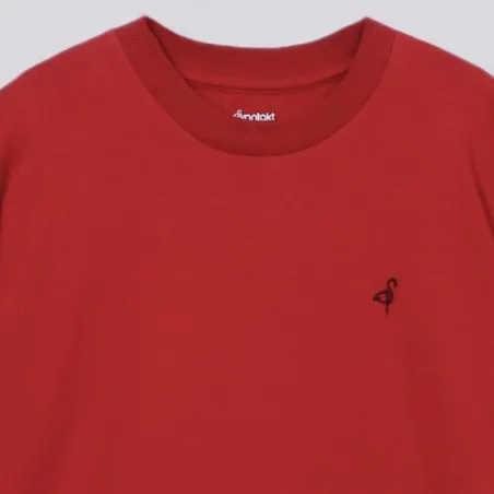 Sweat garçon manches courtes avec broderie - KONTAKT