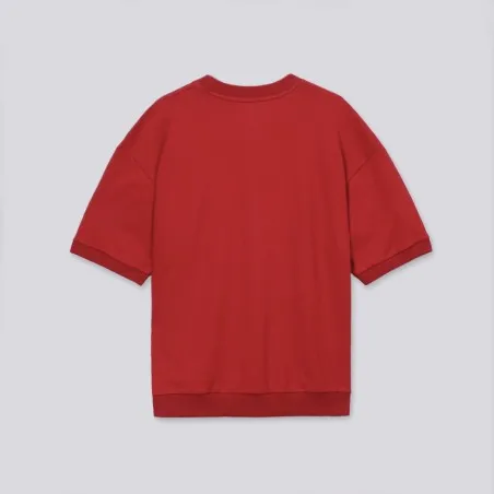 Sweat garçon manches courtes avec broderie - KONTAKT