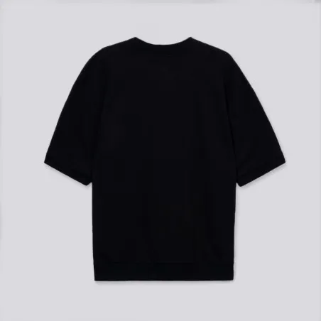 Sweat garçon manches courtes avec broderie - KONTAKT