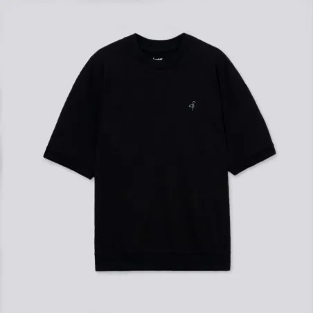 Sweat garçon manches courtes avec broderie - KONTAKT