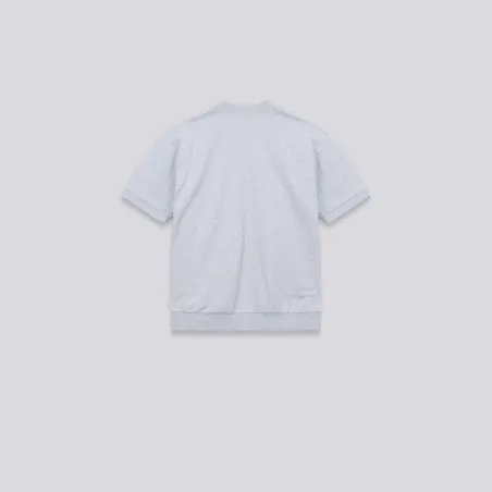 Sweat garçon manches courtes avec poche plaquée - KONTAKT