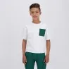 Sweat garçon manches courtes avec poche plaquée - KONTAKT