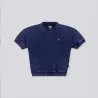 Sweat garçon manches courtes délavé avec logo - KONTAKT