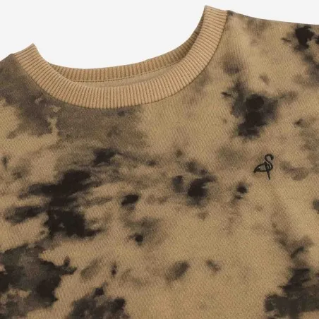 Sweat garçon manches courtes tie & dye - KONTAKT