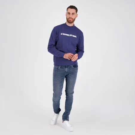 Sweat homme col cheminé LE MESSAGE EST SUBTIL - KONTAKT