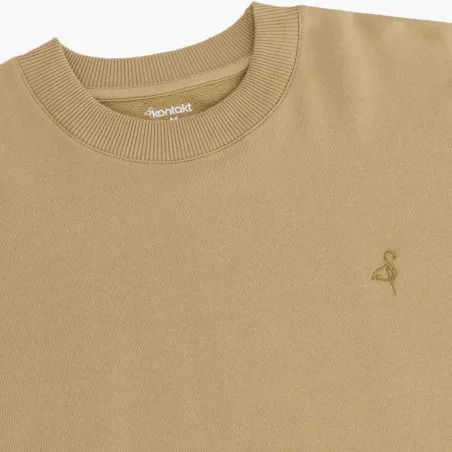 Sweat homme manches courtes avec broderie - KONTAKT