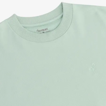 Sweat homme manches courtes avec broderie - KONTAKT