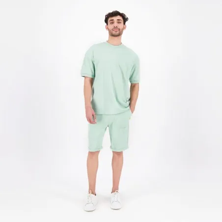 Sweat homme manches courtes avec broderie - KONTAKT