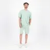 Sweat homme manches courtes avec broderie - KONTAKT
