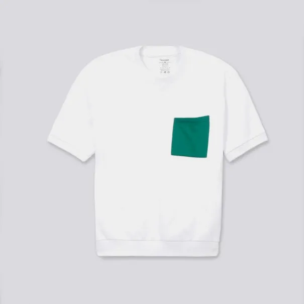 Sweat homme manches courtes avec poche plaquée - KONTAKT
