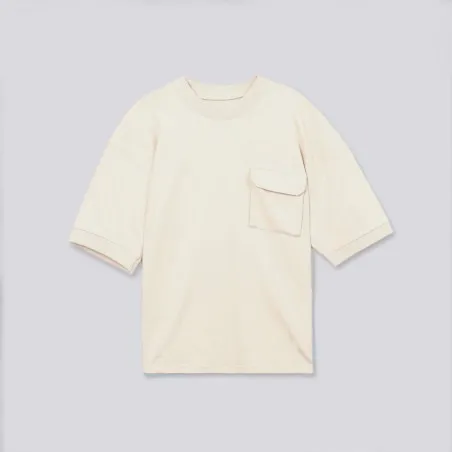 Sweat homme manches courtes avec poche soufflet - KONTAKT