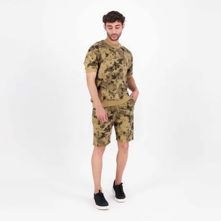 Sweat homme manches courtes tie & dye - KONTAKT