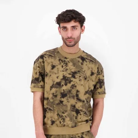 Sweat homme manches courtes tie & dye - KONTAKT