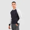 Sweat homme manches raglan avec broderie - KONTAKT