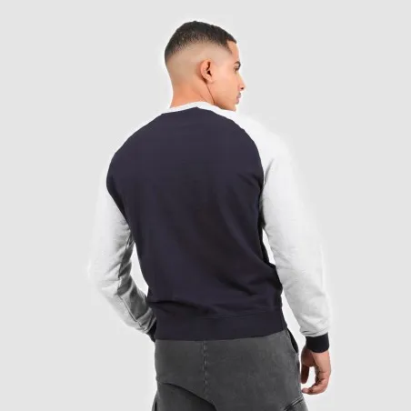 Sweat homme manches raglan avec broderie - KONTAKT