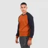Sweat homme manches raglan avec broderie - KONTAKT
