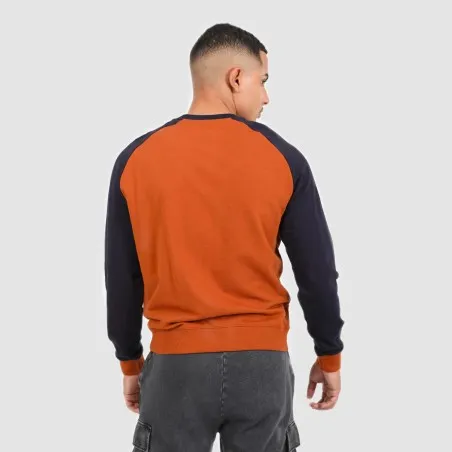 Sweat homme manches raglan avec broderie - KONTAKT