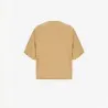 Sweat oversized femme manches courtes avec broderie - KONTAKT