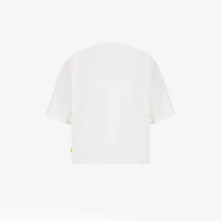 Sweat oversized femme manches courtes avec broderie - KONTAKT
