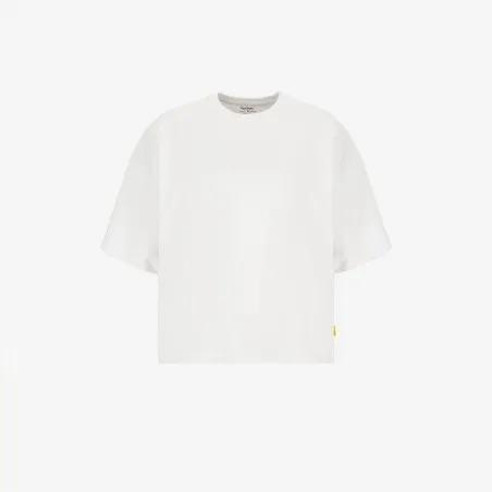 Sweat oversized femme manches courtes avec broderie - KONTAKT