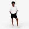 Sweat oversized femme manches courtes avec broderie - KONTAKT