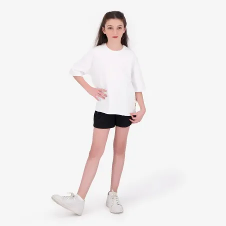 Sweat oversized fille manches courtes - KONTAKT