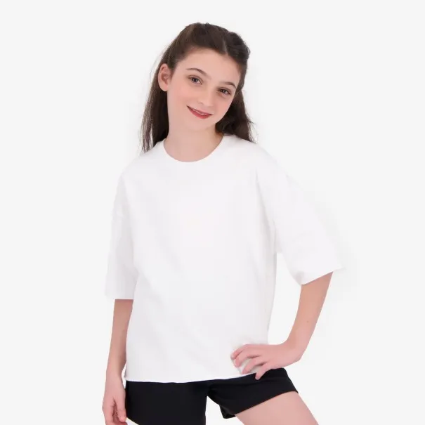 Sweat oversized fille manches courtes - KONTAKT