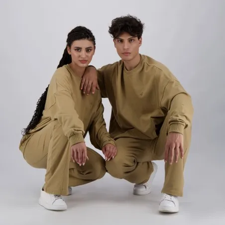 Sweat oversized unisexe avec poches coté - KONTAKT
