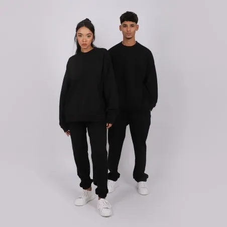 Sweat oversized unisexe avec poches coté - KONTAKT