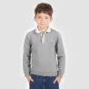 Sweat polo garçon avec broderie - KONTAKT
