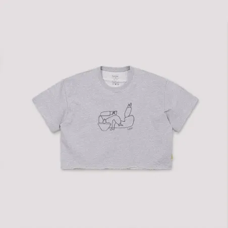Sweat sur taille femme manches courtes 9a3da m3a lebnet - KONTAKT